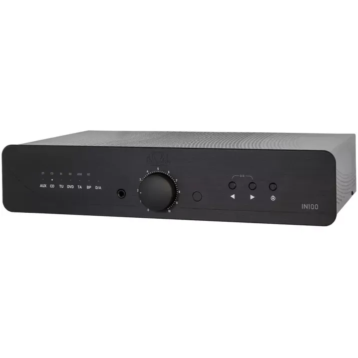 Atoll IN100 Signature, amplificateur intégré hi-fi Made in France finition silver